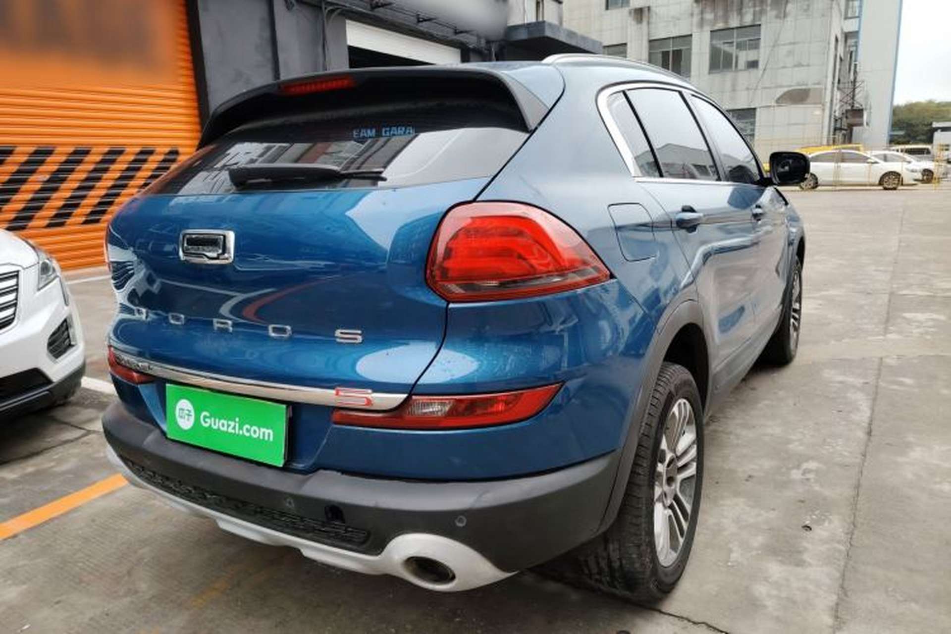 Used Qoros 5 2018 Revised 1.6T Automatic Luxury Version Rear Right 45 Deg