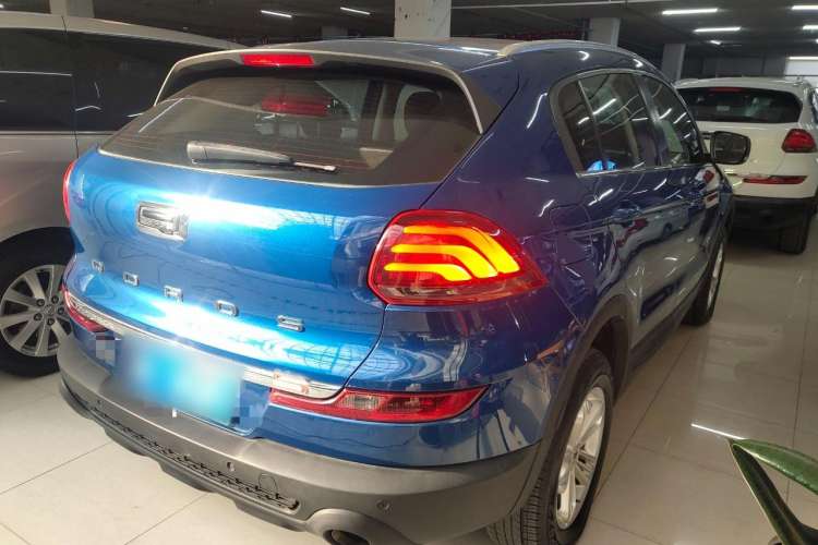 Used Qoros 5 2018 Revised Version 1.6T Automatic Leading Edition Rear Right 45 Deg