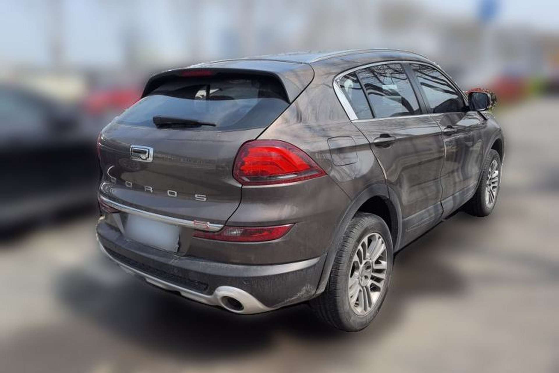 Used Qoros 5 2018 Revised 1.6T Automatic Luxury Version Rear Right 45 Deg