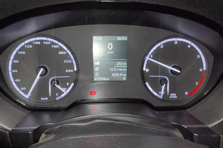 Used Qoros 5 2018 1.6T Automatic Prestige Model Instrument Cluster