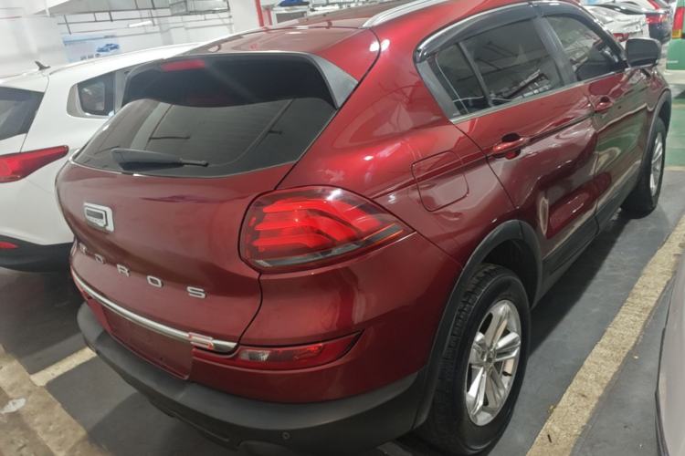 Used Qoros 5 2018 Revised Version 1.6T Automatic Leading Edition Rear Right 45 Deg
