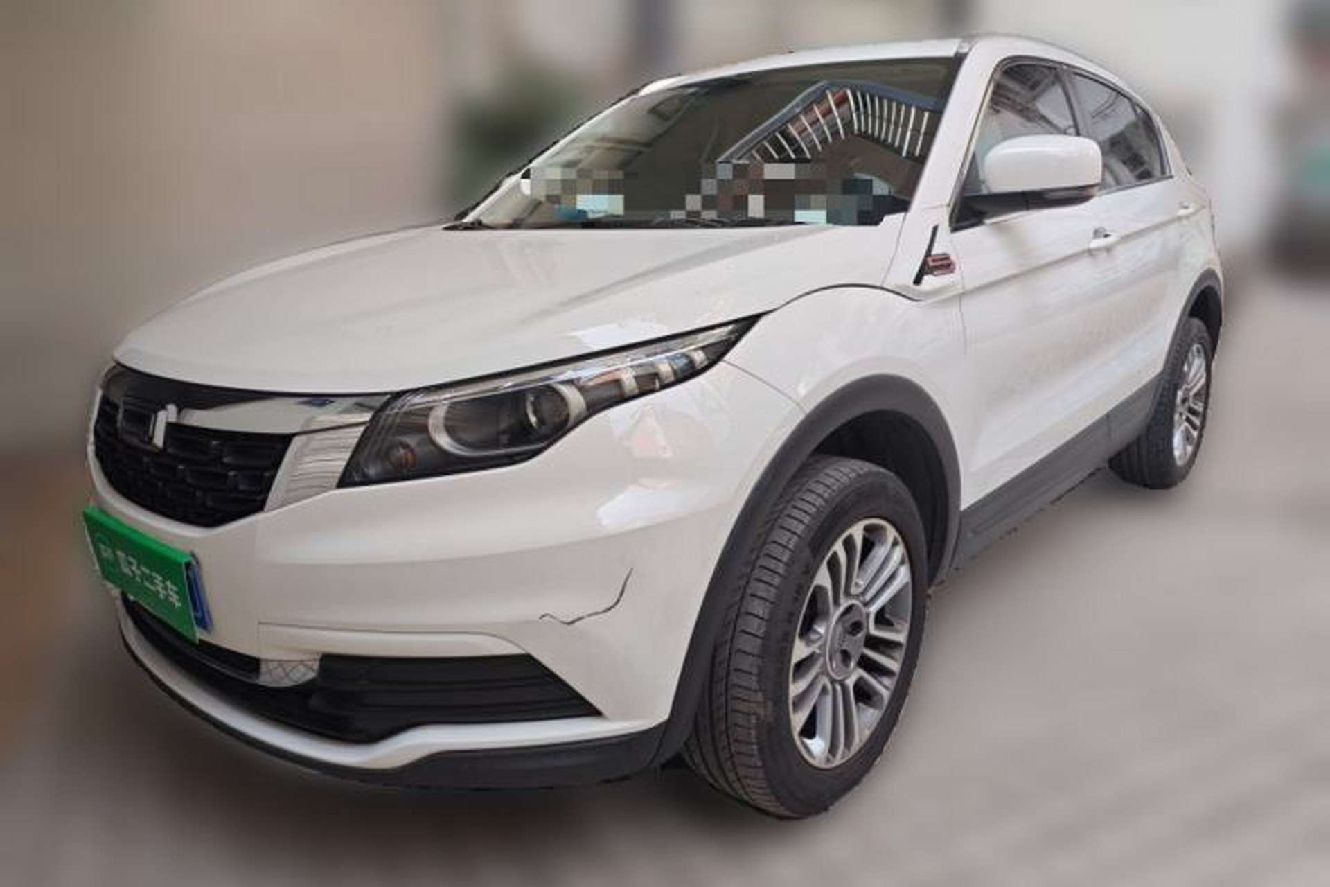 Used Qoros 5 2018 Revised 1.6T Automatic Luxury Version Front Left 45 Deg