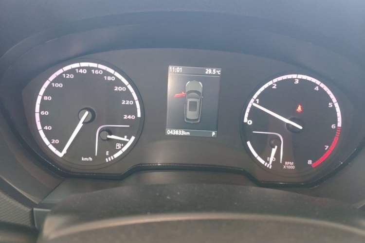 Used Qoros 5 2018 Revised 1.6T Automatic Luxury Version Instrument Cluster