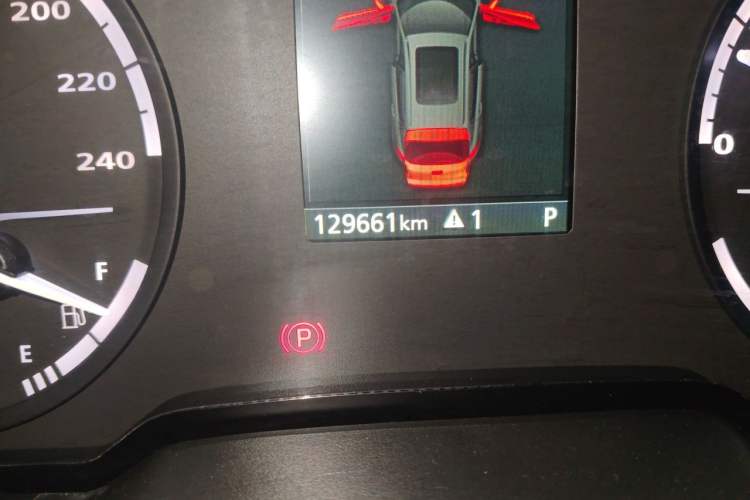 Used Qoros 5 2018 Revised Version 1.6T Automatic Leading Edition Odometer Close Up