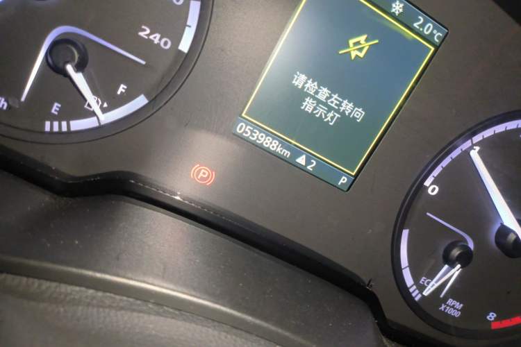 Used Qoros 5 2018 Revised 1.6T Automatic Luxury Version Odometer Close Up