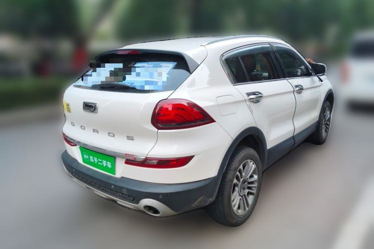 Used Qoros 5 2018 Revised 1.6T Automatic Luxury Version Rear Right 45 Deg