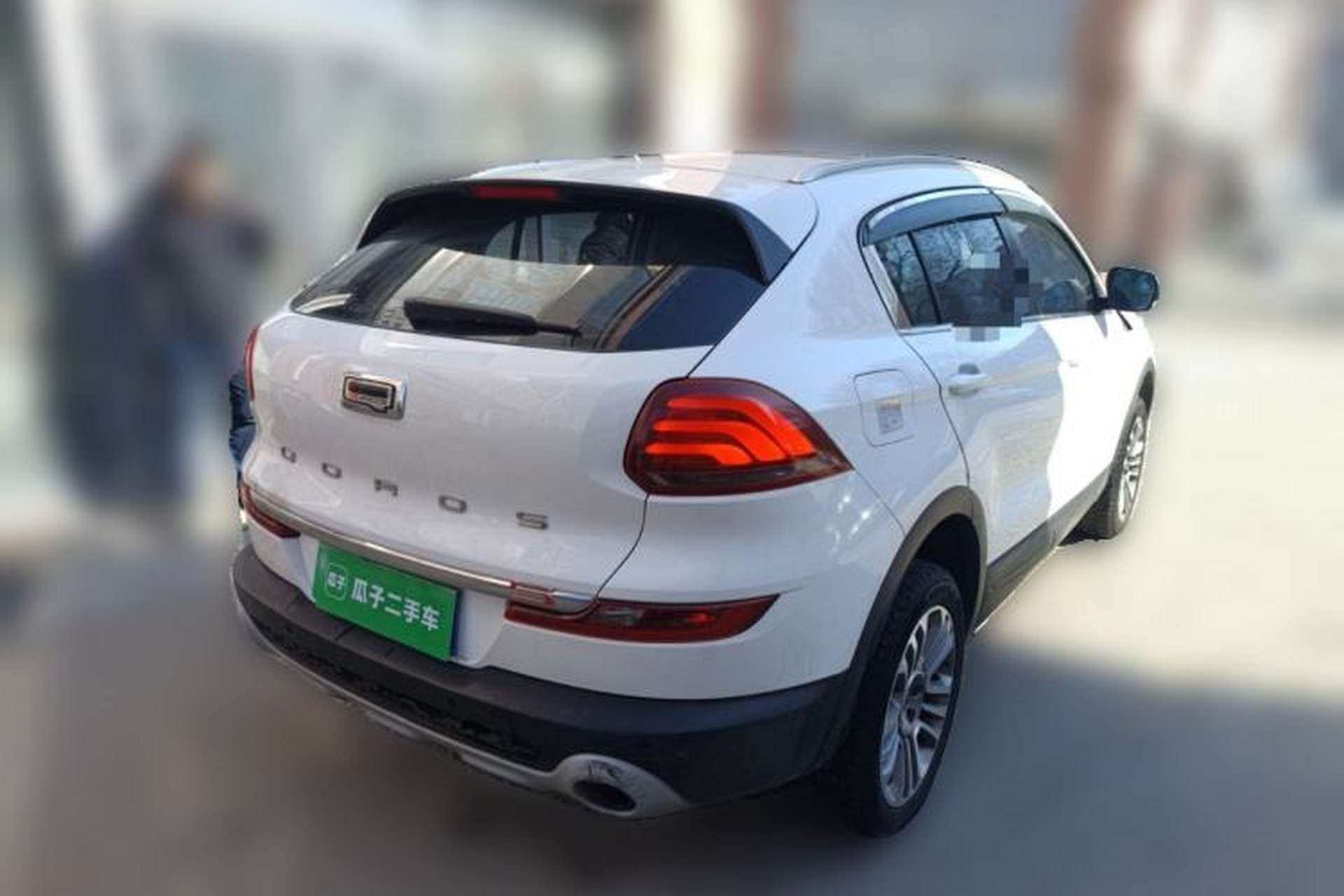 Used Qoros 5 2018 Revised 1.6T Automatic Luxury Version Rear Right 45 Deg