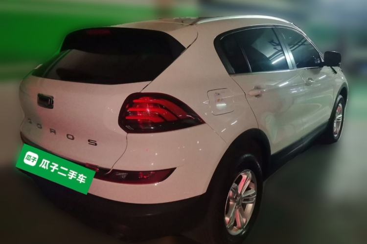 Used Qoros 5 2018 Revised Version 1.6T Automatic Leading Edition Rear Right 45 Deg