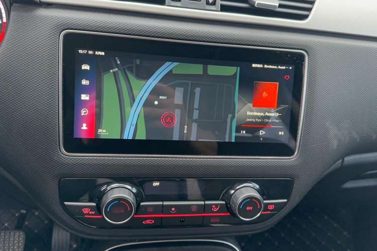 Used Qoros 5 2019 1.6T Automatic Zhiyun Connect (AliOS) Edition Prestige Model Audio And AC Panel