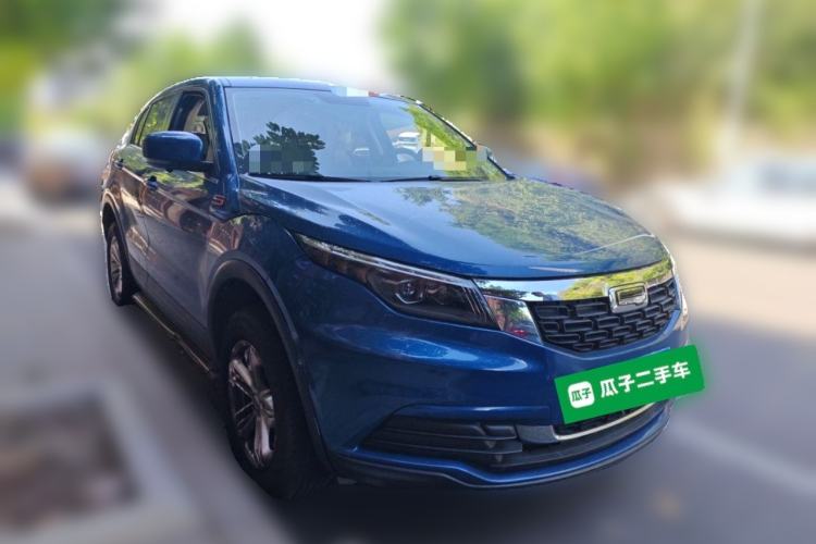 Used Qoros 5 2019 Qoros 5S 1.6 TGDI Leading Model Front Right 45 Deg