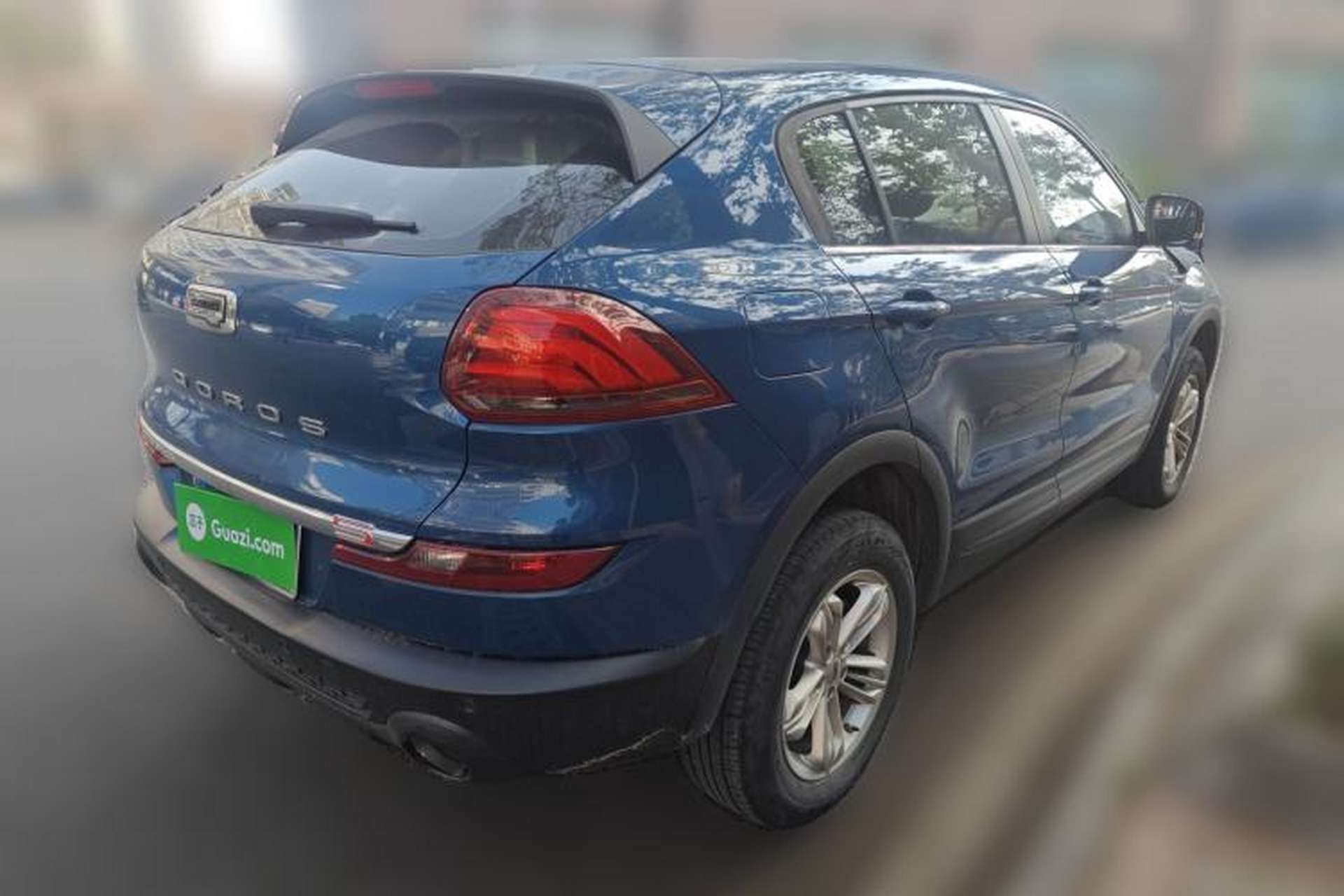 Used Qoros 5 2019 Qoros 5S 1.6 TGDI Leading Model Rear Right 45 Deg