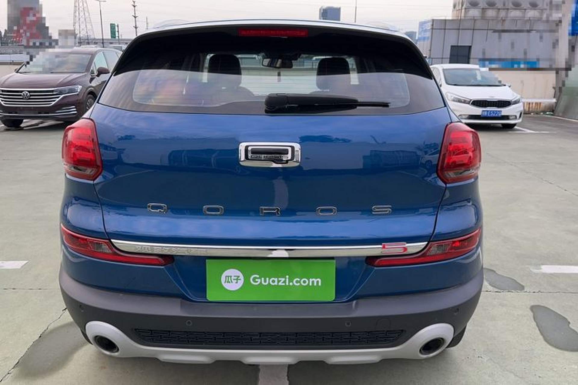 Used Qoros 5 2019 1.6T Automatic Zhiyun Connect (AliOS) Edition Prestige Model Rear