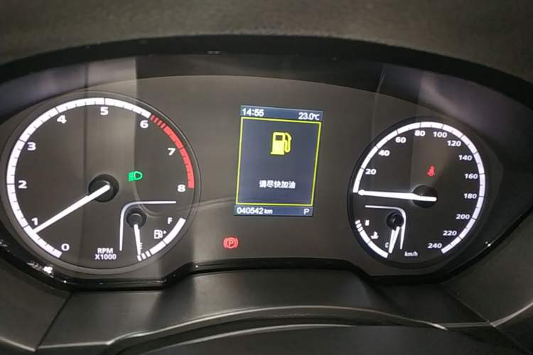 Used Qoros 5 2019 Qoros 5S 1.6 TGDI Prestige Model Instrument Cluster