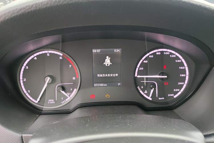 Used Qoros 5 2019 Qoros 5S 1.6 TGDI Prestige Model Instrument Cluster
