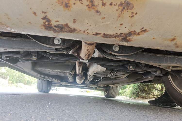 Used Qoros 7 2020 1.8T Flagship Navigation Model Chassis Rear