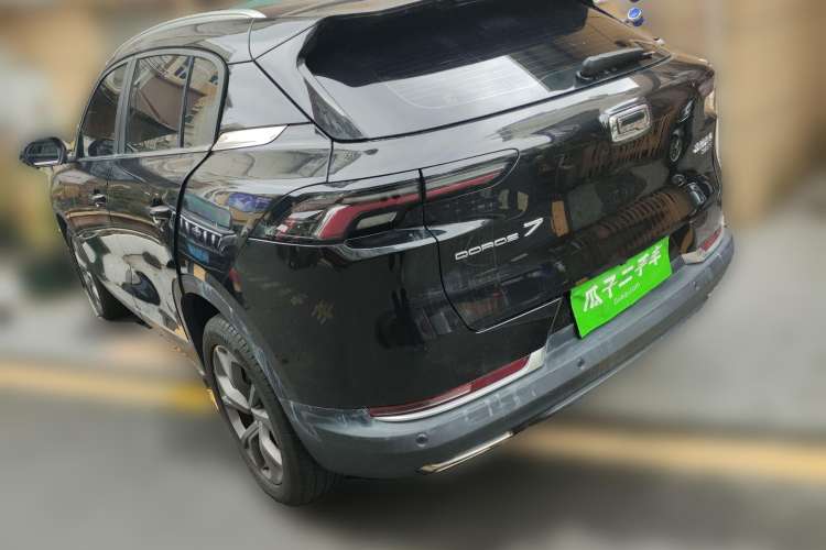 Used Qoros 7 2020 1.6T Cruise Luxury Model Rear Left 45 Deg