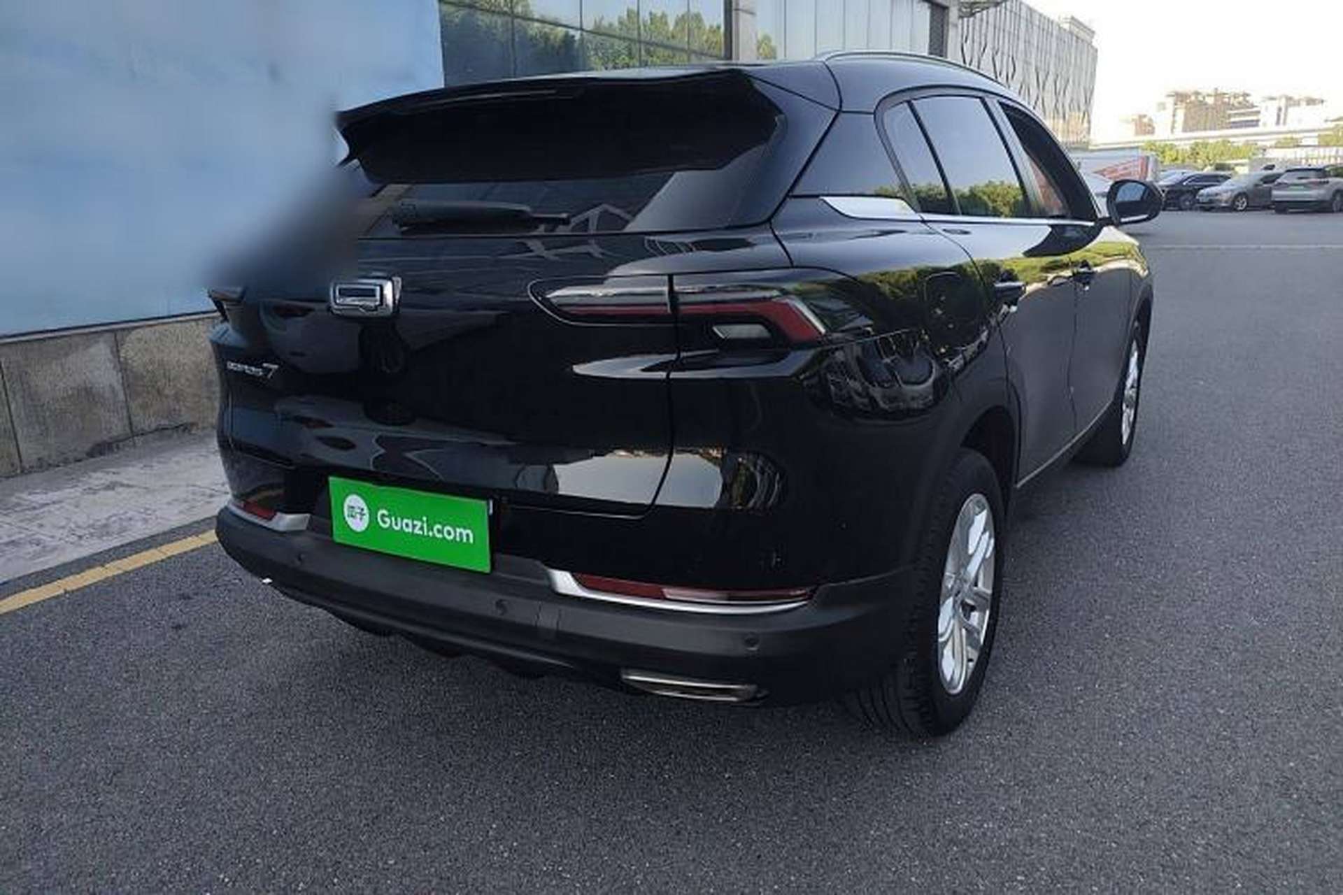 Used Qoros 7 2020 1.6T Escort Elite Model Rear Right 45 Deg