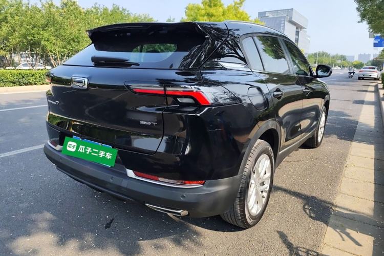 Used Qoros 7 2020 1.6T Escort Elite Model Rear Right 45 Deg