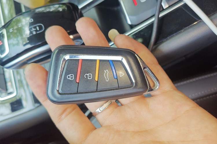 Used Qoros 7 2020 1.8T Flagship Navigation Model Vehicle Key