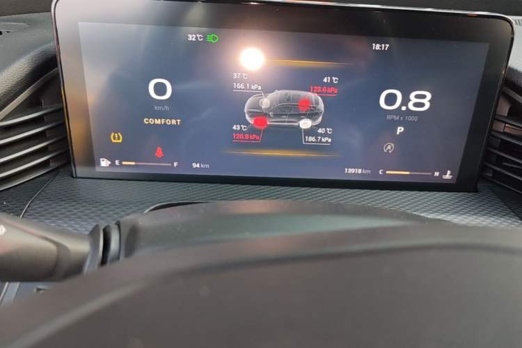 Used Qoros 7 2020 1.8T Escort Elite Edition Instrument Cluster