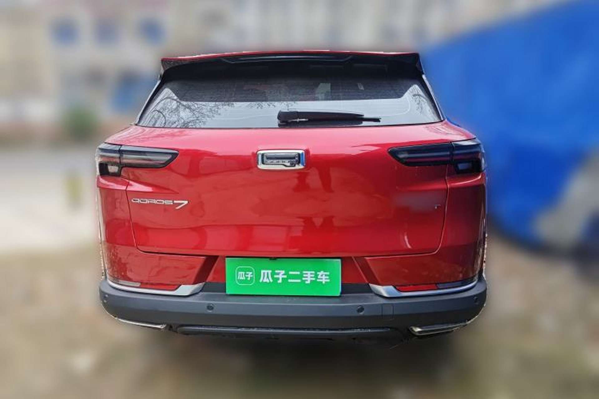 Used Qoros 7 2020 1.6T Cruise Luxury Model Rear