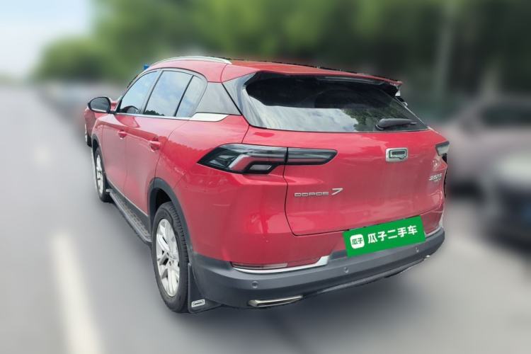 Used Qoros 7 2020 1.6T Escort Elite Model Rear Left 45 Deg