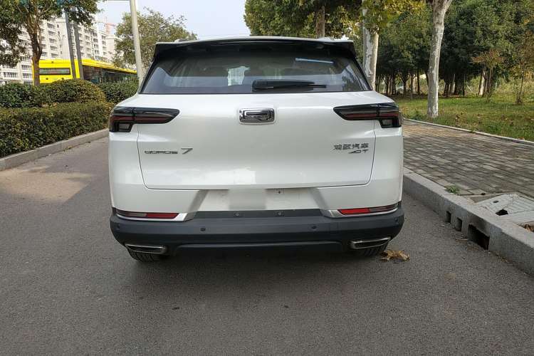 Used Qoros 7 2020 1.8T Escort Elite Edition Rear