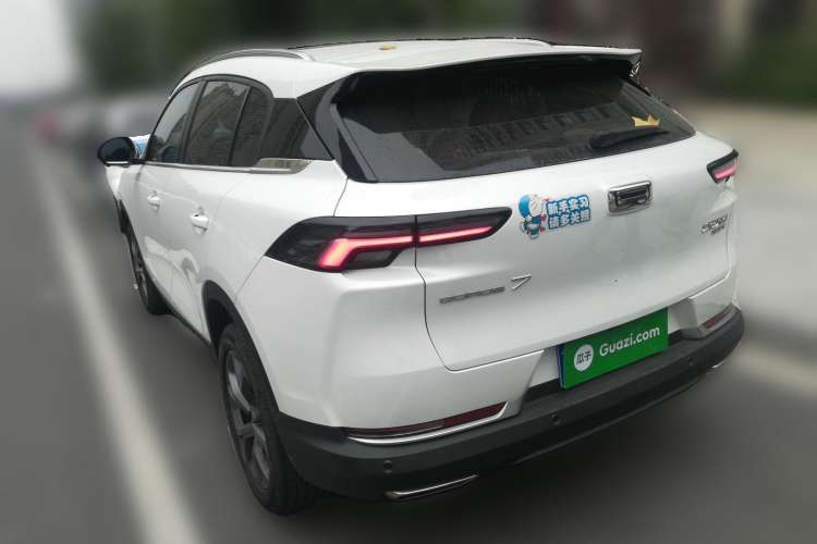 Used Qoros 7 2020 1.6T Cruise Luxury Model Rear Left 45 Deg
