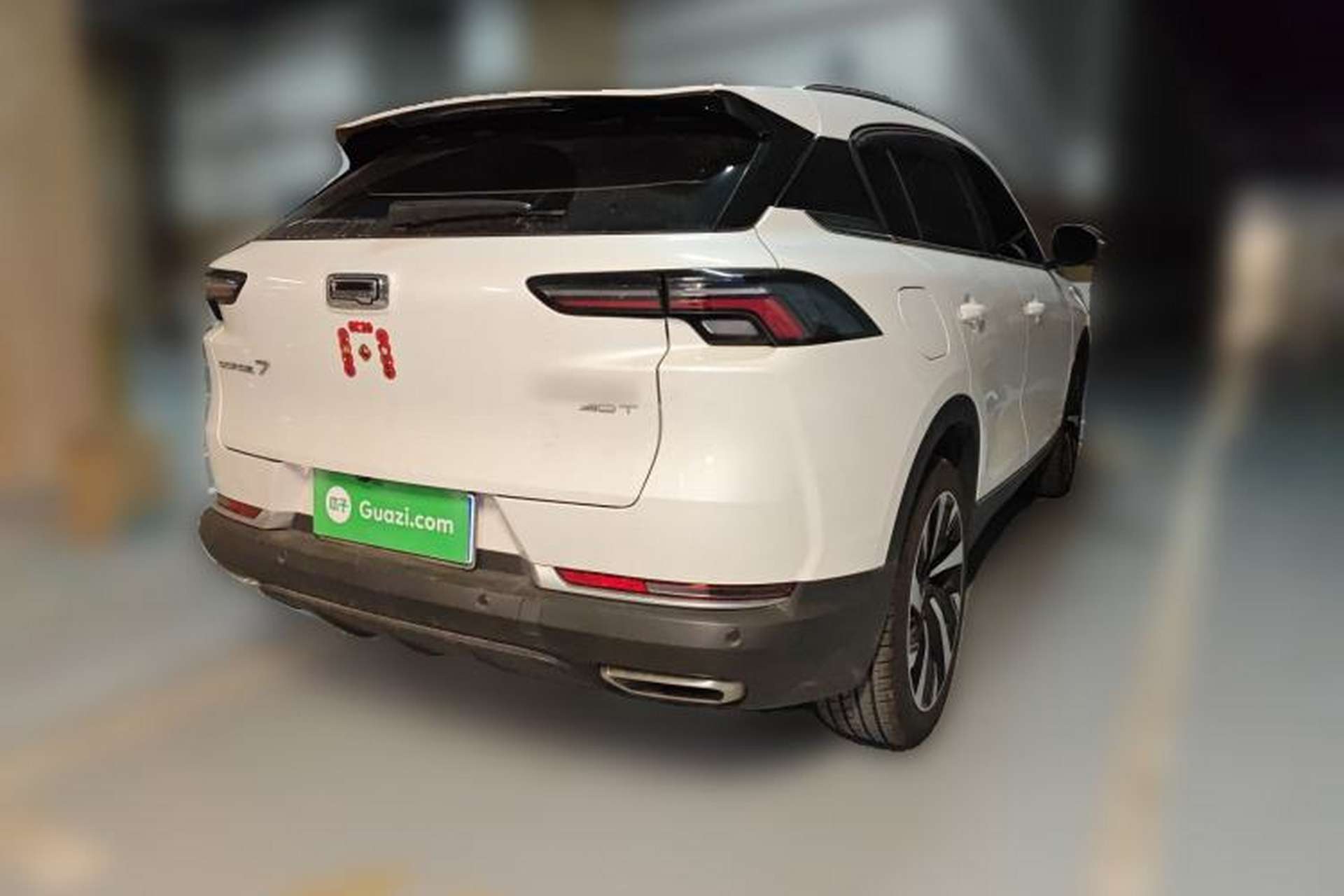 Used Qoros 7 2020 1.8T Flagship Navigation Model Rear Right 45 Deg