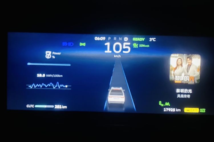 Used Radar Horizon 2023 550 km Enjoyment Edition Odometer Close Up