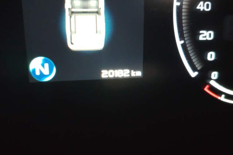 Used Radar Horizon 2023 550 km Creator Edition Odometer Close Up