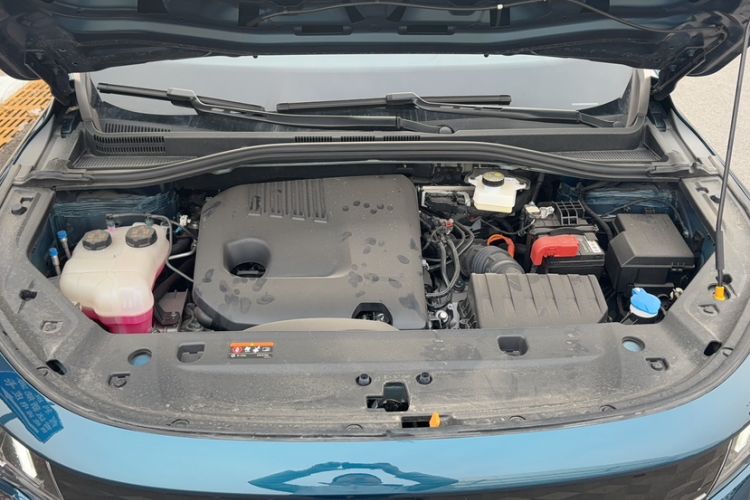 Used Radar King Kong 2025 EM-P Four-Wheel Drive Long-Box "Thousand-Mile Diamond" Engine Bay