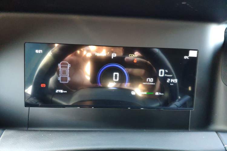 Used Radar King Kong 2025 430 km Two-Wheel Drive Long Bed – Lucky King Instrument Cluster