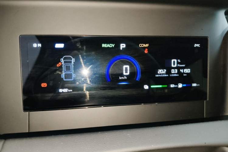 Used Radar King Kong 2025 EM-P Four-Wheel Drive Standard Box – Qianli JinGang Instrument Cluster