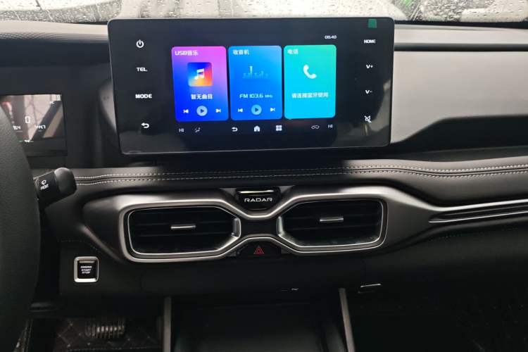 Used Radar King Kong 2025 460 km All-Wheel Drive Long-Box Version – Mighty King Kong Audio And AC Panel