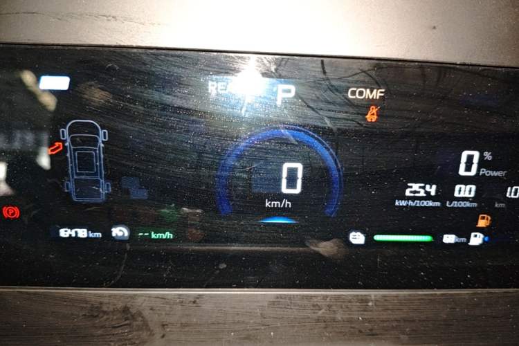 Used Radar King Kong 2025 EM-P Four-Wheel Drive Long-Box "Thousand-Mile Diamond" Instrument Cluster