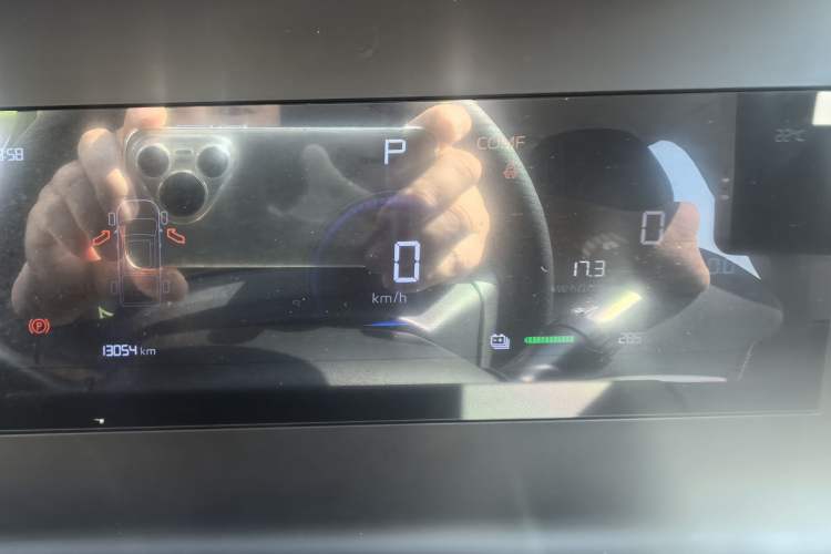 Used Radar King Kong 2025 460 km Four-Wheel Drive Standard Box – Da Li Jin Gang Odometer Close Up