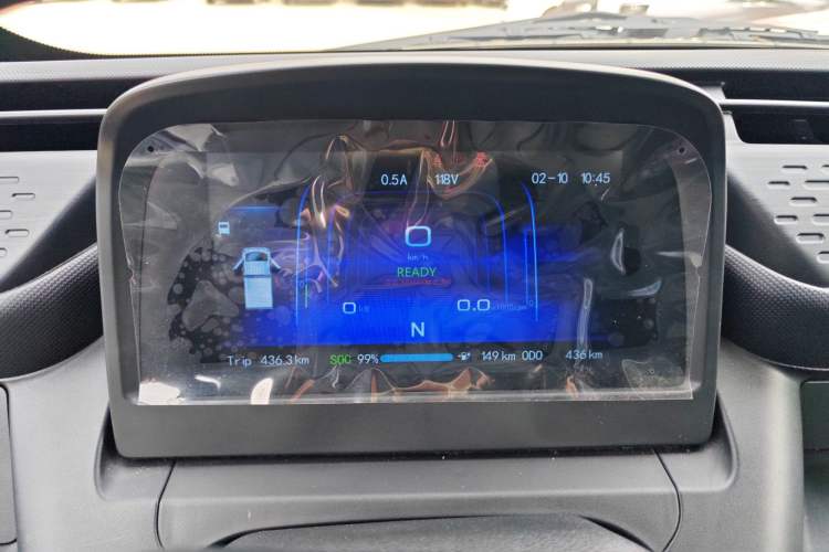 Used REACH MINI Truck 2025 Model 150 km Van—Aggressive Edition Instrument Cluster