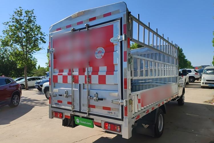 Used REACH Small Truck 2025 Model 3.8-meter Single-Row Pure Electric Box Truck, 55.06 kWh—Flagship Edition Rear Right 45 Deg