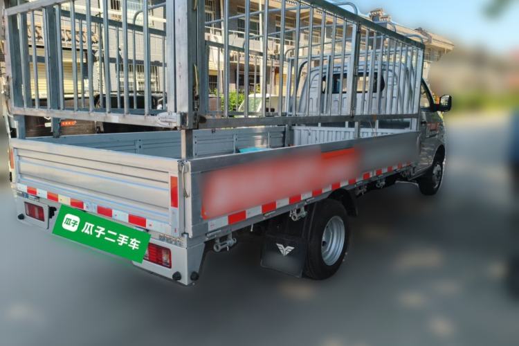 Used REACH Small Truck 2025 Model 3.8-meter Single-Row Pure Electric Flatbed Truck, 55.06 kWh—Comfort Edition Rear Right 45 Deg