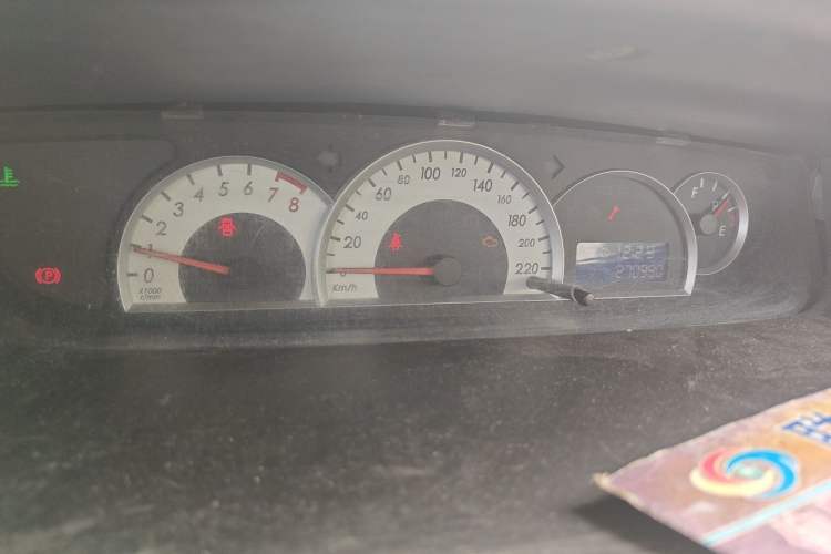 Used RELY V5 2012 1.8L Manual Comfort Version Instrument Cluster