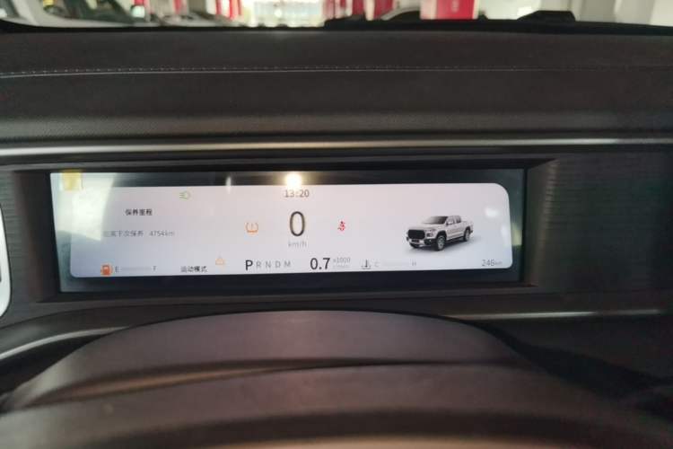 Used RELY Venucia R08 2025 Model 2.3T 8AT 2WD Diesel Long Box Trail Edition Instrument Cluster