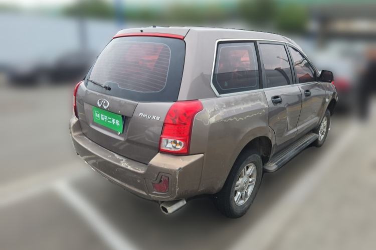 Used RELY X5 2011 2.0T Four-Wheel Drive Elite Version Rear Right 45 Deg