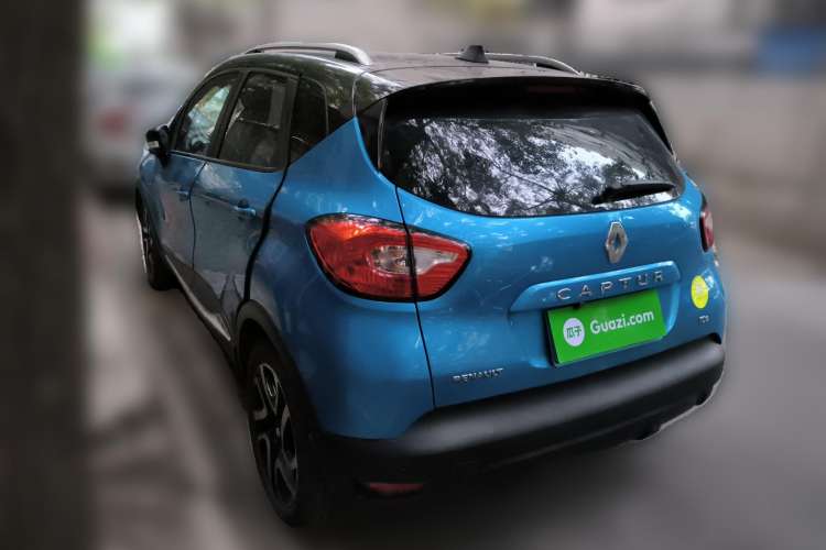 Used Renault Captur 2015 1.2T Automatic Comfort First Edition Rear Left 45 Deg