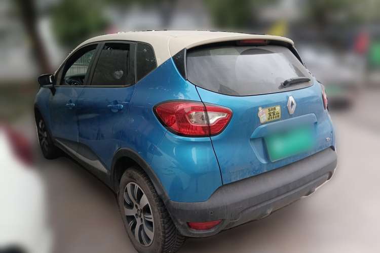 Used Renault Captur 2015 1.2T Automatic Comfort Edition Rear Left 45 Deg