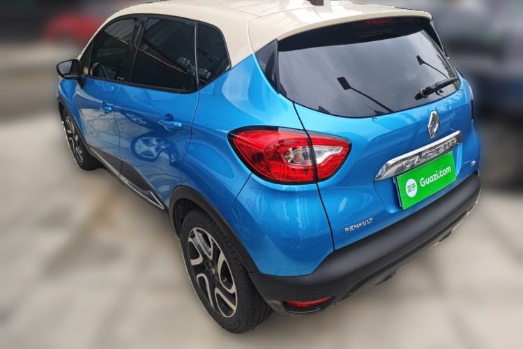 Used Renault Captur 2015 1.2T Automatic Luxury First Edition Rear Left 45 Deg