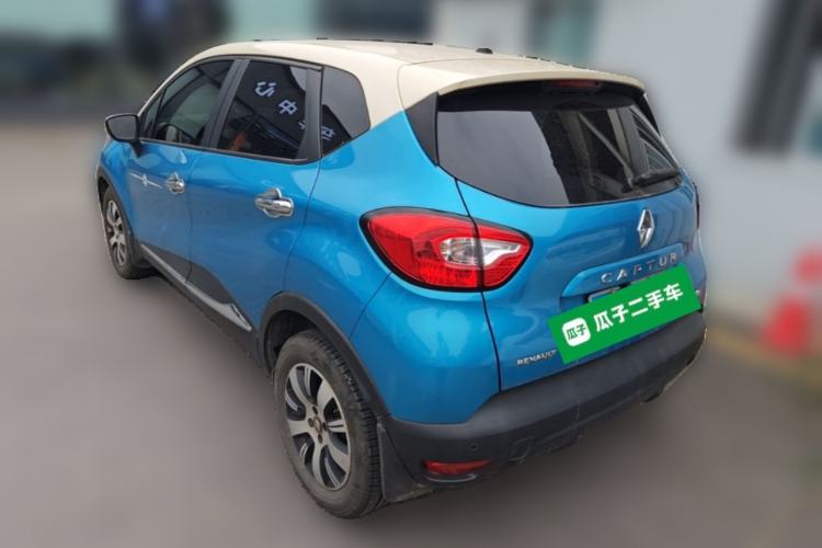 Used Renault Captur 2015 1.2T Automatic Comfort Edition Rear Left 45 Deg