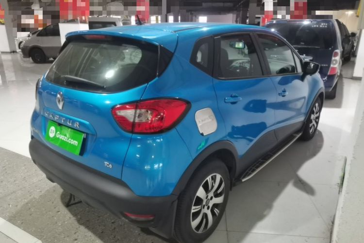 Used Renault Captur 2015 1.2T Automatic Standard Edition Rear Right 45 Deg