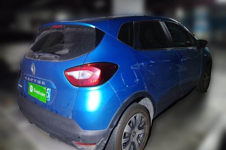 Used Renault Captur 2015 1.2T Automatic Standard Edition Rear Right 45 Deg