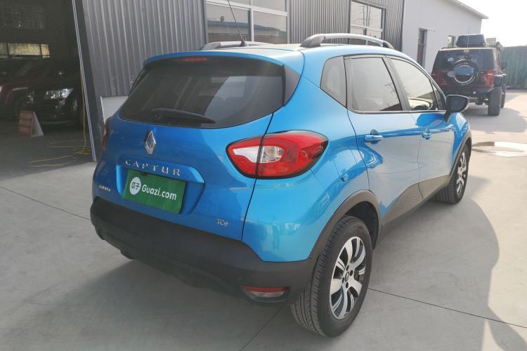 Used Renault Captur 2015 1.2T Automatic Standard Edition Rear Right 45 Deg
